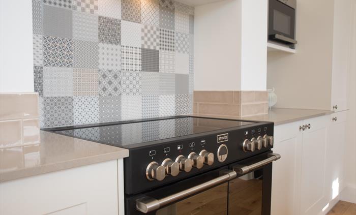 Your kitchen is fully appointed